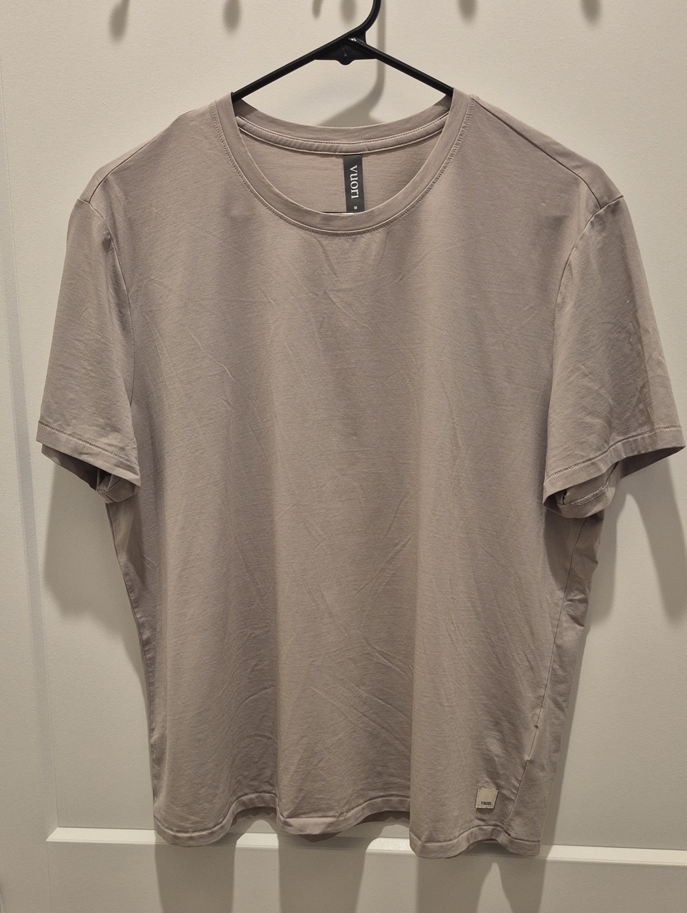 Vuori Short Sleeve Crew Tee - Taupe Beige